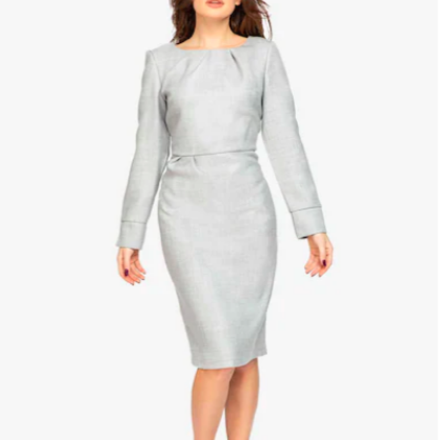Acob à porter Rochie bodycon de lână