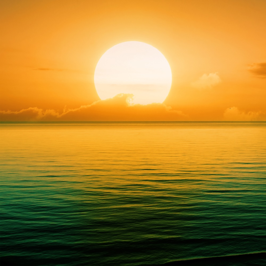 Galben duios si cald deasupra marii - balsam pentru orice inima, cat de ranita ar fi ea