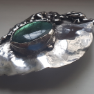 Designer roman: bijuteriile Fruct din argint, cu pietre pretioase ca Labradorit, Piatra Lunii sau Kyanit-ul