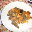 Paste de sepie cu cocktail de fructe de mare 