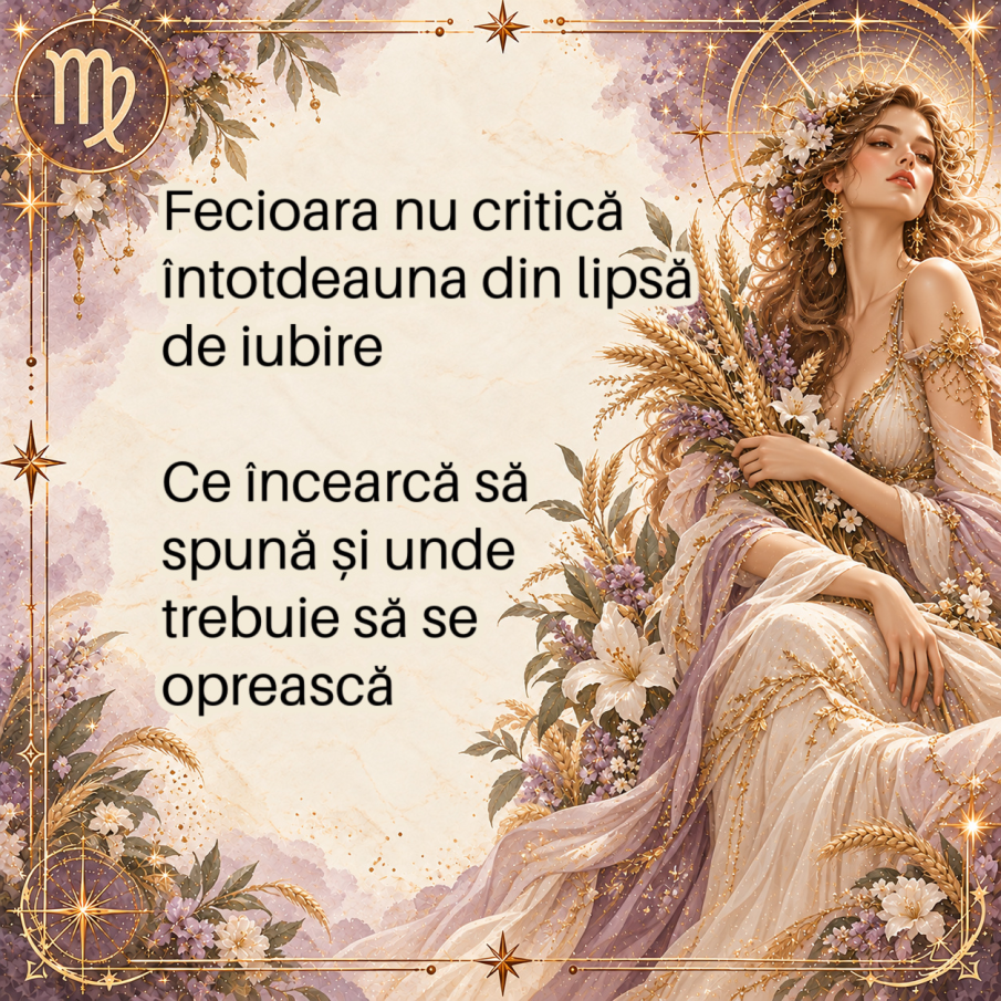 Fecioara nu critică întotdeauna din lipsă de iubire: ce încearcă să spună și unde trebuie să se oprească