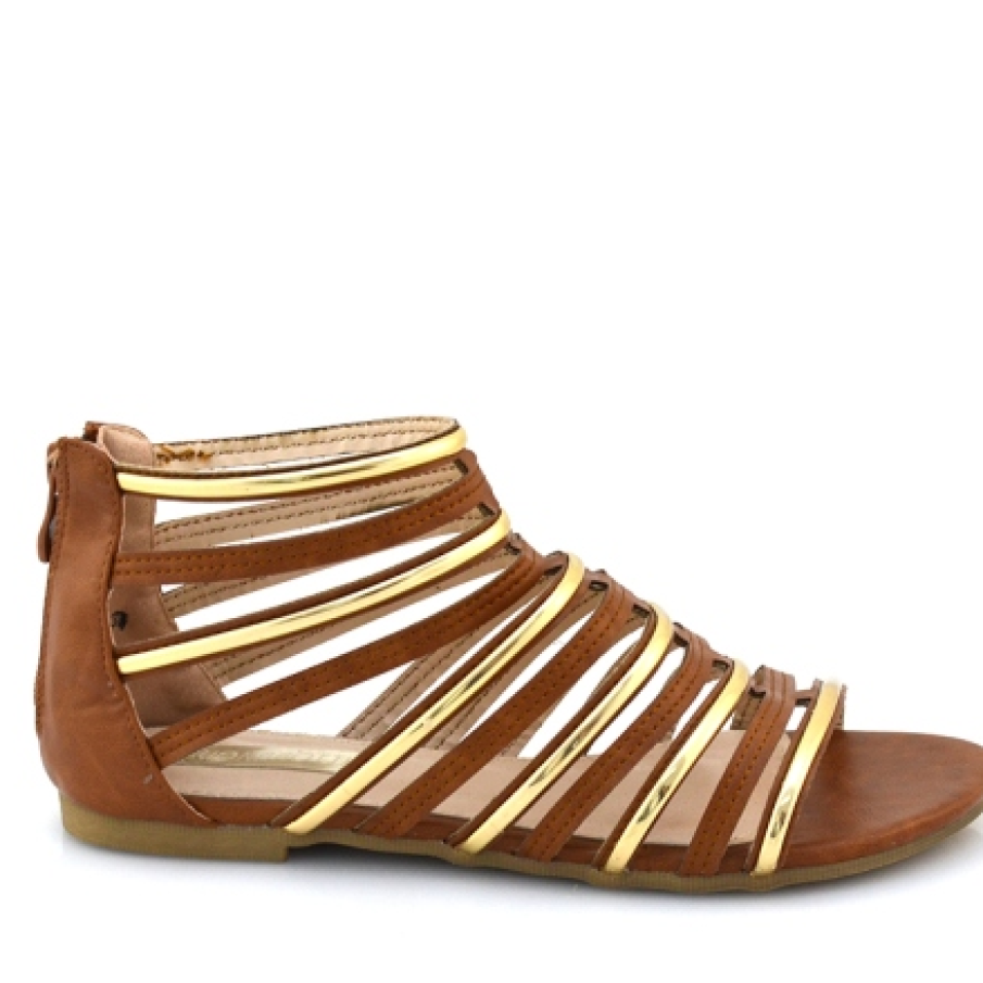 Sandale dama Ekaterina camel