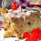 Farfalle cu branza dulce si stafide,la cuptor