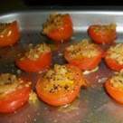 Rosii coapte cu usturoi la cuptor