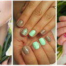 Manichiura inspirata de natura: Cele mai frumoase modele de unghii  