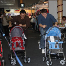 La Baby Boom Show, taticii se intrec la impins carucioarele