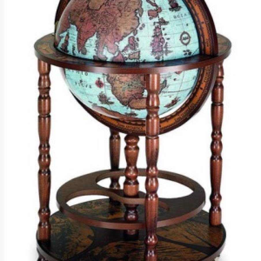 Glob Pamantesc cu suport pentru sticle