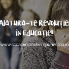 Școala Încrederii începe o Revoluție în Educație și încurajează românii să spună STOP bullyingului și violenței în școli