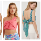 10 modele de top crop-uri (topuri scurte) cu stil și cu abdomenul la vedere