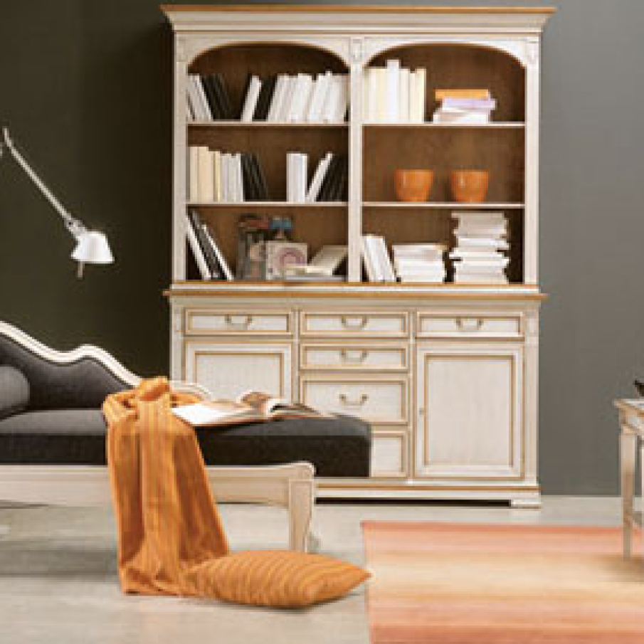 Living cu biblioteca