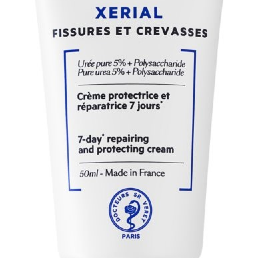Cremă Xérial de la SVR cu rol de refacere a pielii foarte uscate și deteriorate a mâinilor. Creată pe baza unei tehnologii de uree pură, hidratează, hrănește și revitalizează intens pielea. 