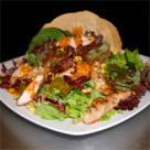 Salata cu pui la gratar