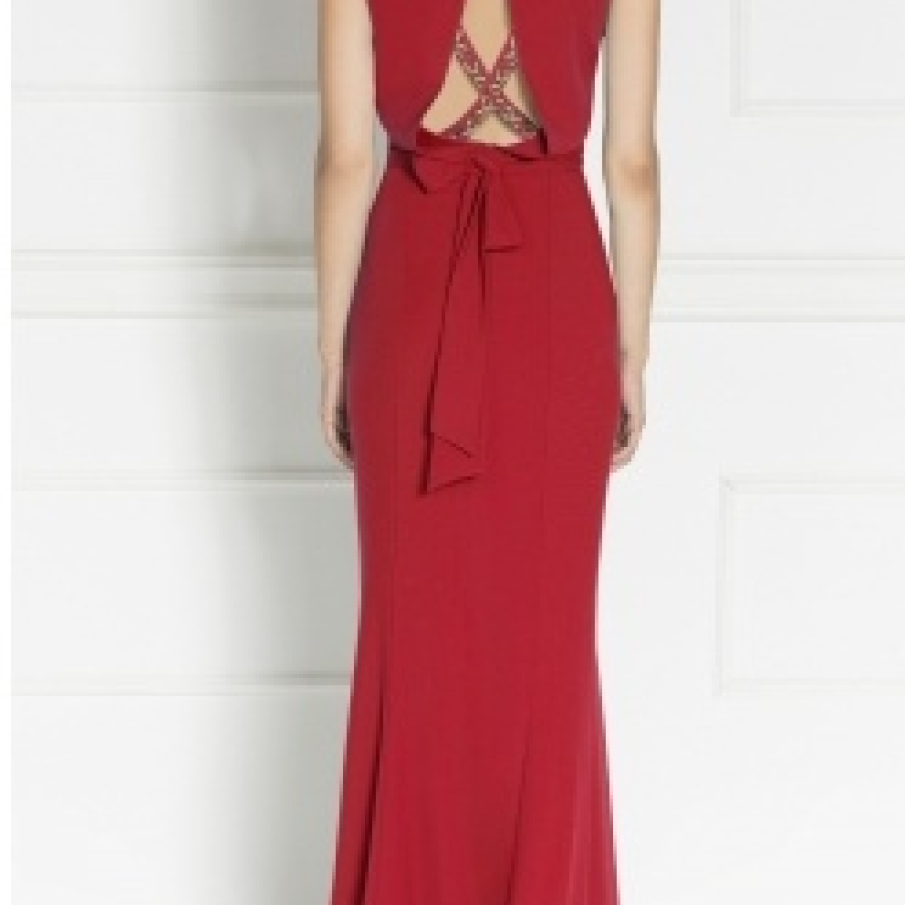 Rochie rosie de seara 