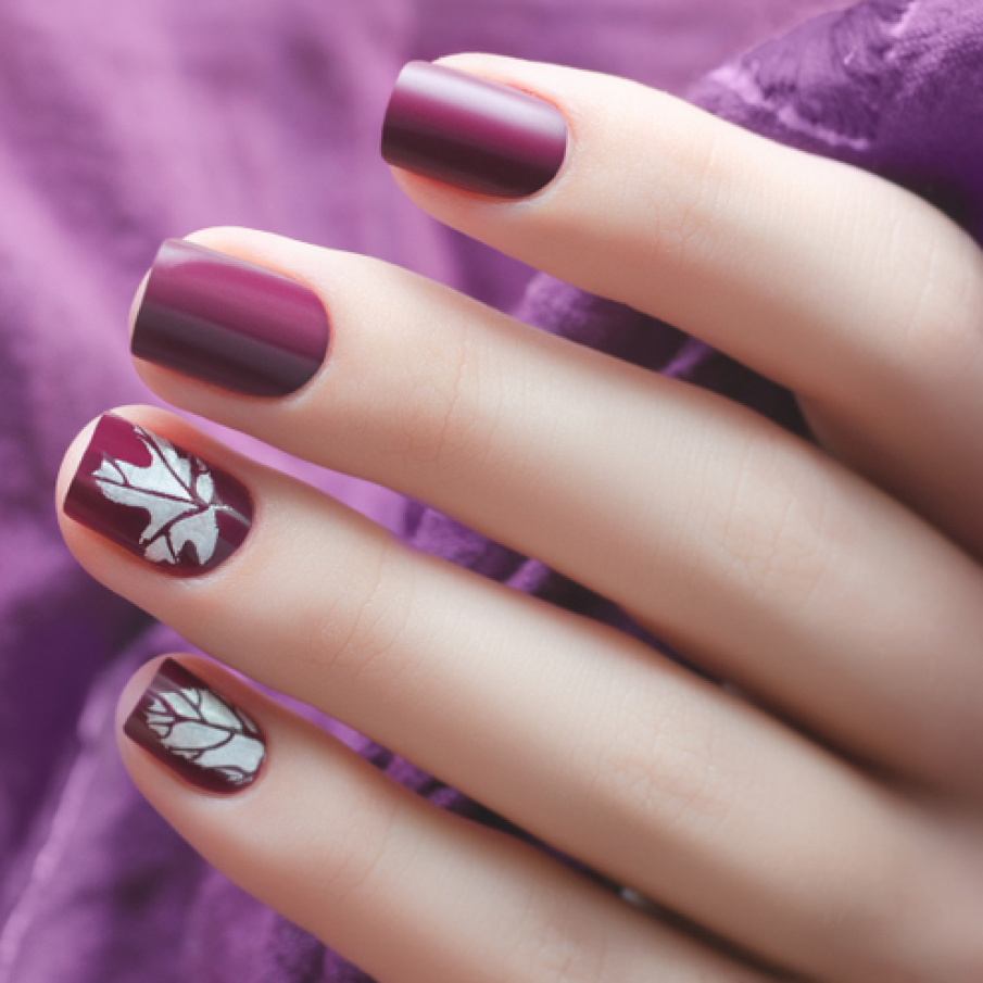 Manichiură de toamnă: frunze de arțar