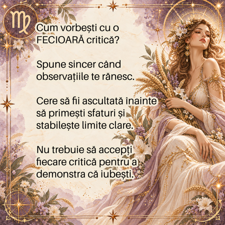 Fecioara nu critică întotdeauna din lipsă de iubire: ce încearcă să spună și unde trebuie să se oprească