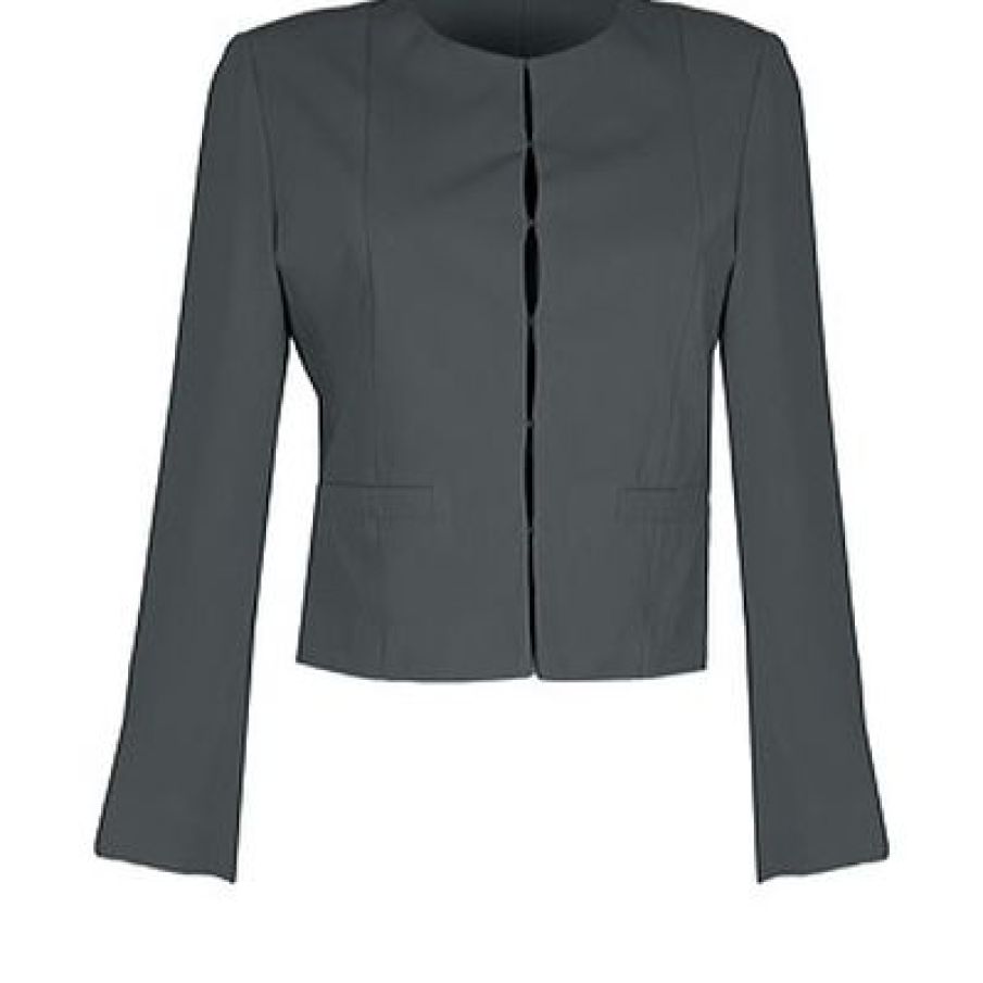 Sacou cu decolteu rotund