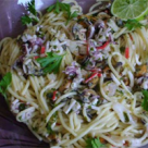 Spaghete cu fructe de mare