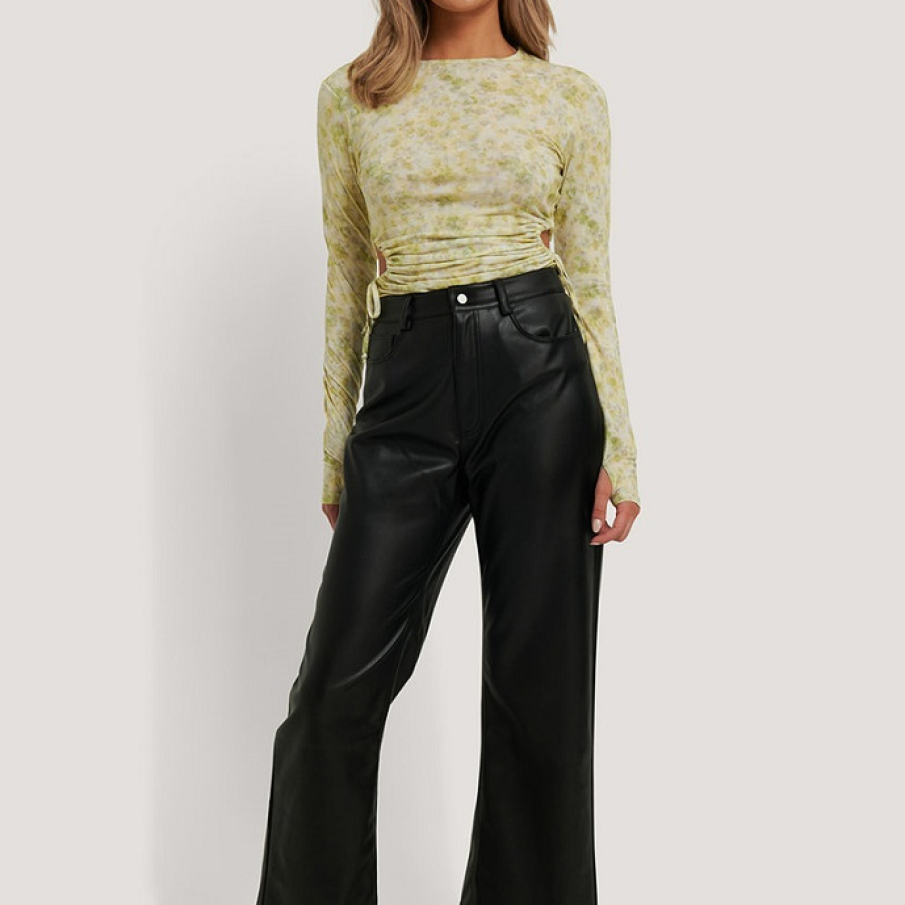 Pantaloni șic până la glezne 