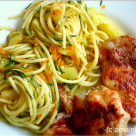 Spaghete cu dovlecel si morcovi