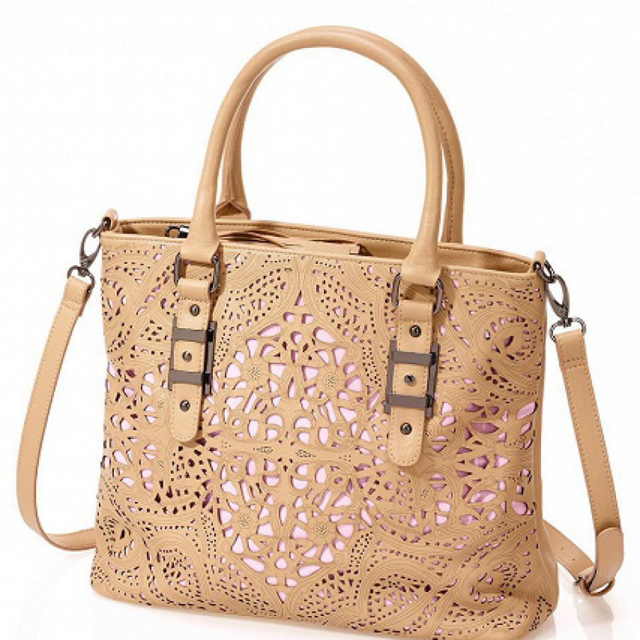 Geantă cu model perforat