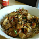 Paste de orez cu soia si ciuperci 