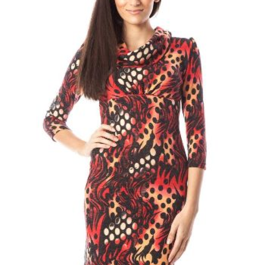 Rochie cu imprimeu interesant