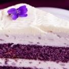 Ziua Floriilor: Tort cu violete