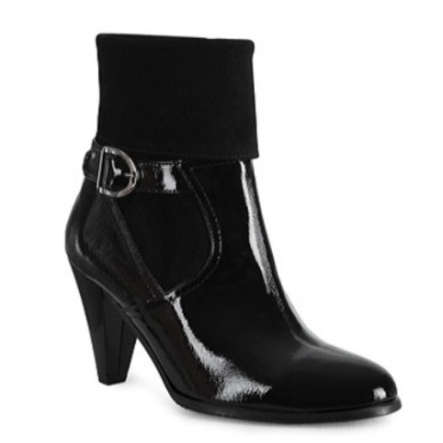 Ghete din piele naturala lacuita 