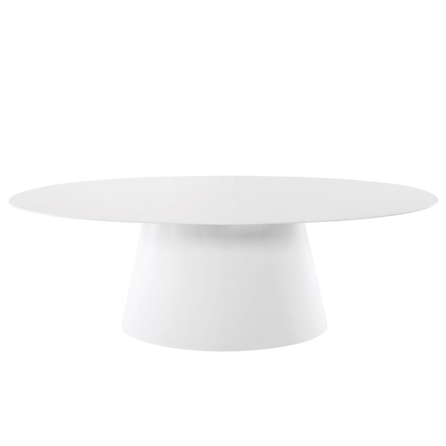 Masa rotunda cu picior central - Controversia