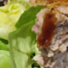 Piept de prepelita cu telina si salata