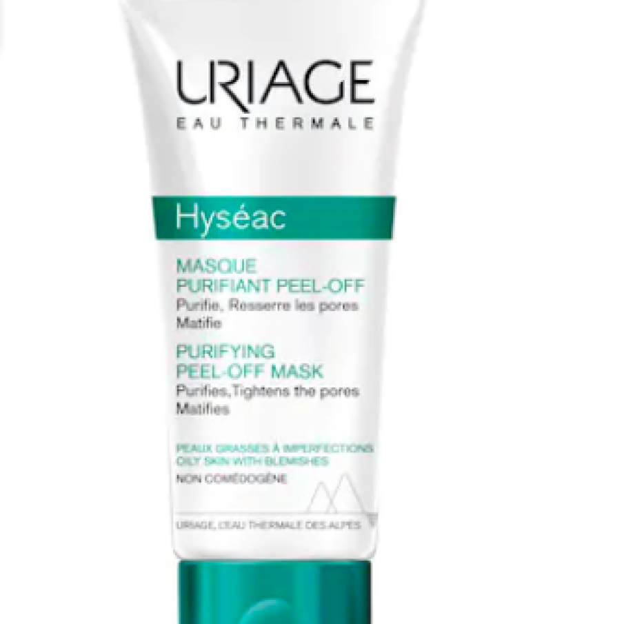 Mască purifiantă peel-off Uriage Hyseac pentru ten mixt/gras