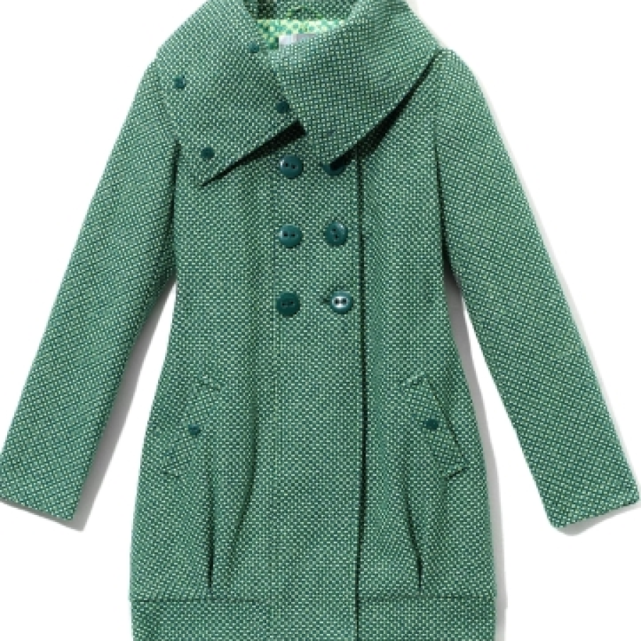 Palton-jacheta verde