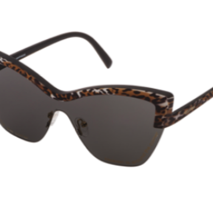 STING Ochelari de soare cat-eye cu lentile uni