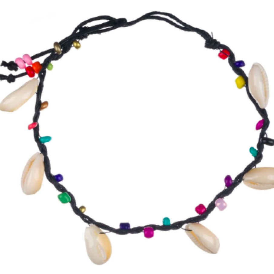 Brățară picior cu scoici decorative