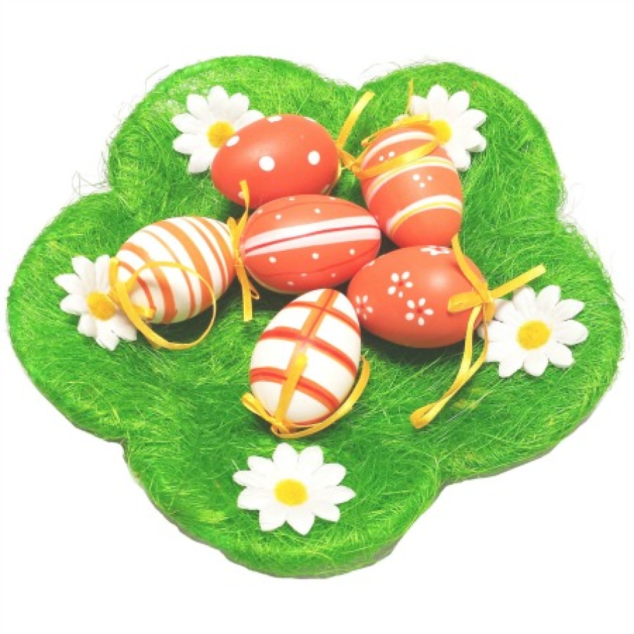 Platou decorativ cu oua