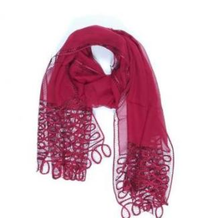 Esarfa de matase visinie