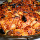 Cartofi cu pui si masline