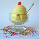 Inghetata cu scortisoara si banane