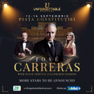 José Carreras revine la București la Unforgettable Festival 2025 – Bilete cu reducere de 21%. Mesaj emoționant pentru public