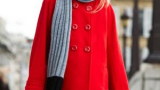 Paltonas rosu de lana