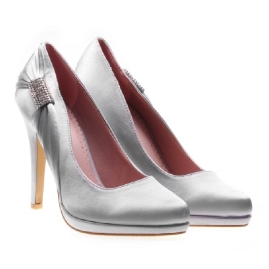 Pantofi de dama silver Nicole