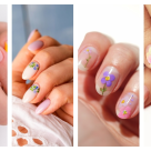 Florile pe unghii - trendul primăverii în manichiură! 20 de modele superbe de unghii cu motive florale
