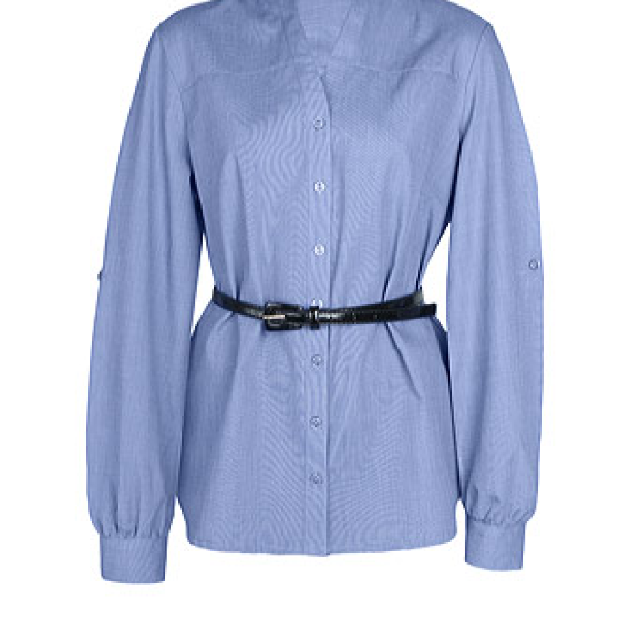 Camasa albastru deschis din bumbac