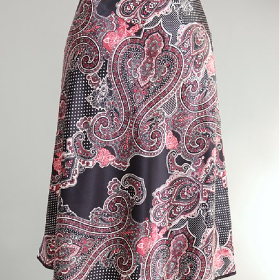 Fusta satin imprimat 