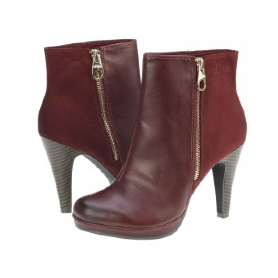 Botine cu fermoar lateral