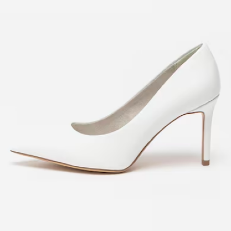 Tamaris Pantofi mireasă piele ecologică cu toc stiletto și vârf ascuțit