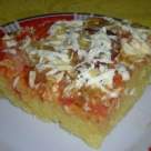 Pizza cu blat de mamaliga