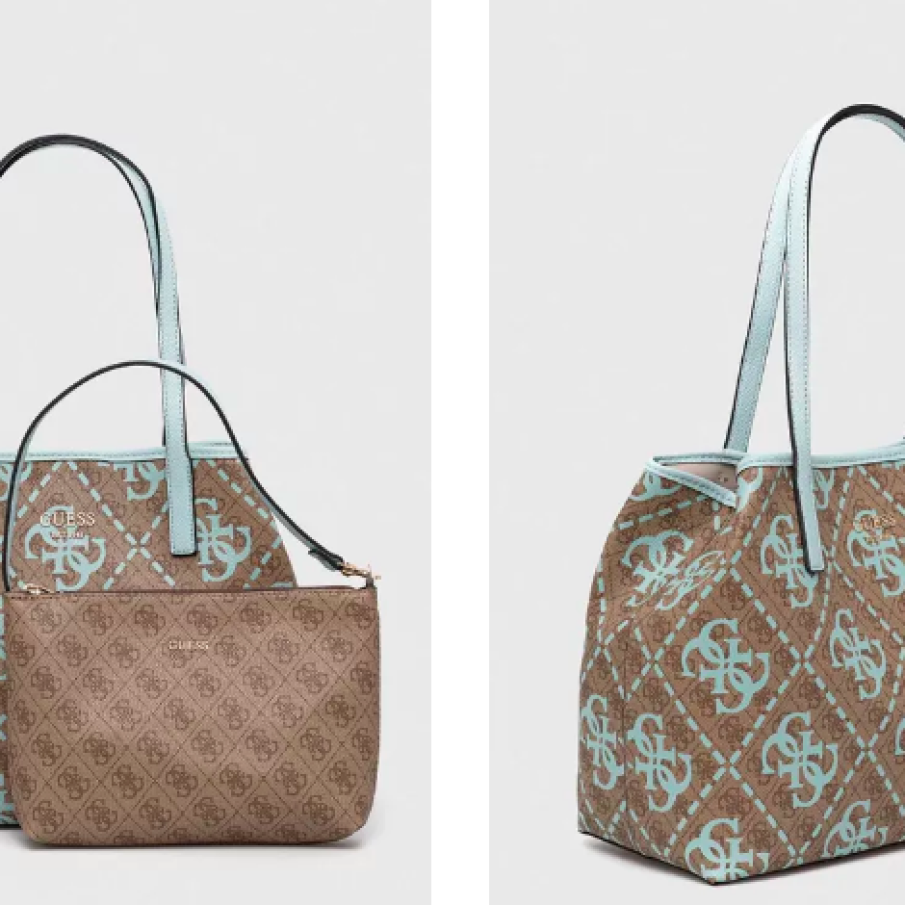 Guess poșetă culoarea bej