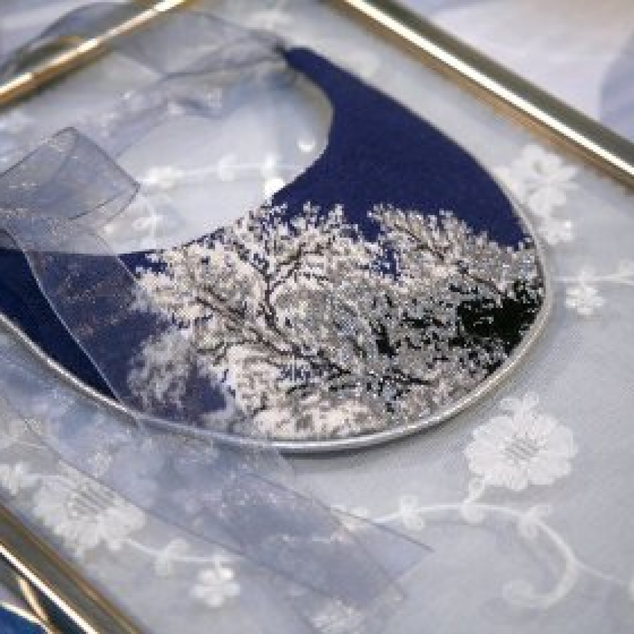 Colier Historical Blue de Ioana Matei