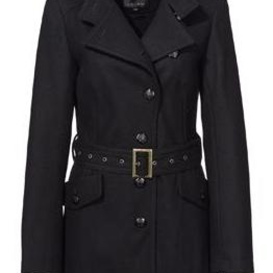 Palton negru New Yorker